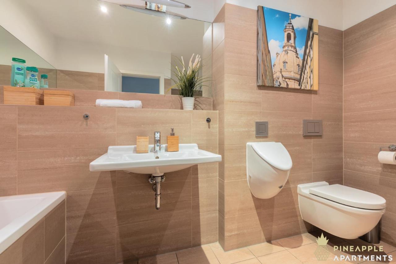 Pineapple Apartments Palais Am Neumarkt - 90 Qm - 1X Free Parking Dresda Exterior foto