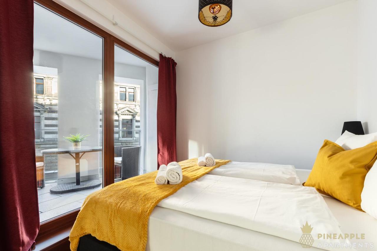Pineapple Apartments Palais Am Neumarkt - 90 Qm - 1X Free Parking Dresda Exterior foto